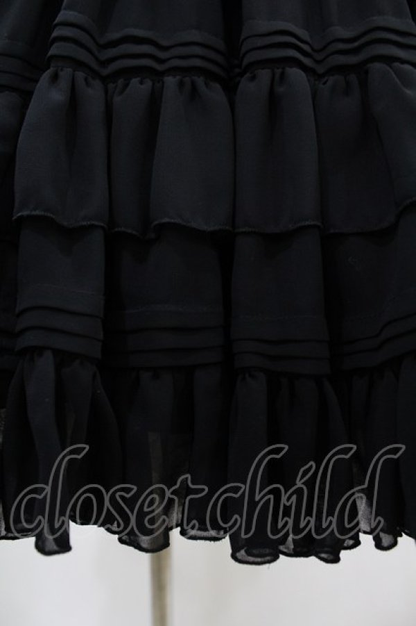 画像5: Victorian maiden / シフォンアンダードレス Free ブラック H-25-05-20-1010-CL-OP-NS-ZH (5)