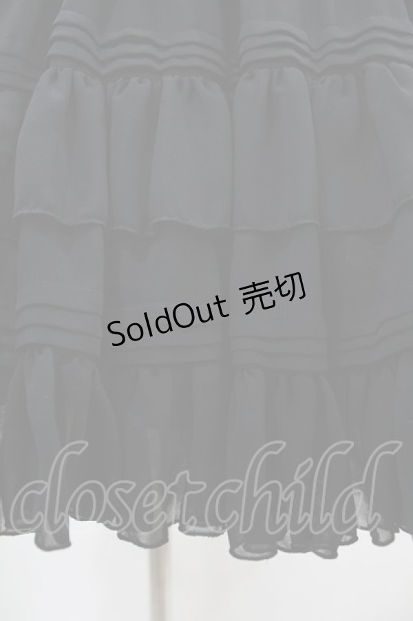 画像5: Victorian maiden / シフォンアンダードレス Free ブラック H-25-05-20-1010-CL-OP-NS-ZH (5)