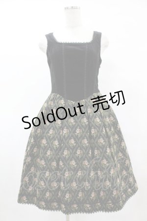 画像: Victorian maiden / ノーブルクイーンゴブランドレス Free ブラック H-25-05-20-1011-CL-OP-NS-ZH
