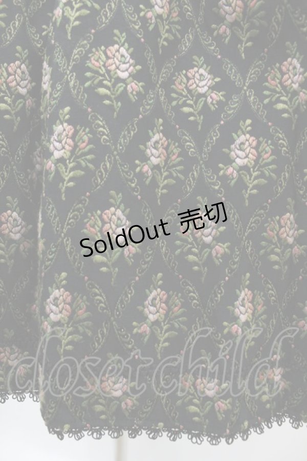画像5: Victorian maiden / ノーブルクイーンゴブランドレス Free ブラック H-25-05-20-1011-CL-OP-NS-ZH (5)