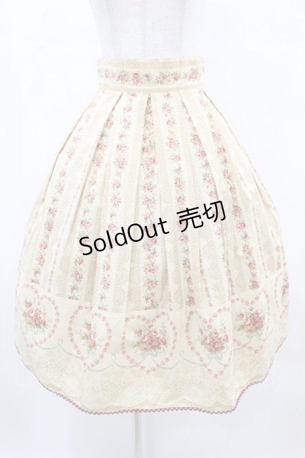 画像1: Mary Magdalene / ハートブーケスカート Free Red Bouquet H-25-05-20-1015-CL-SK-NS-ZH (1)