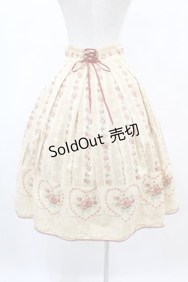 画像2: Mary Magdalene / ハートブーケスカート Free Red Bouquet H-25-05-20-1015-CL-SK-NS-ZH (2)