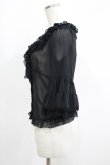 画像2: Dear Celine / シフォンブラウス S ブラック H-25-05-20-059-LO-BL-NS-ZH (2)