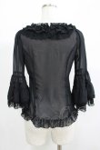 画像3: Dear Celine / シフォンブラウス S ブラック H-25-05-20-059-LO-BL-NS-ZH (3)