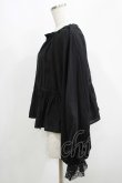 画像2: axes femme purple label / ボリューム袖ブラウス M ブラック H-25-05-20-061-AX-BL-NS-ZH (2)
