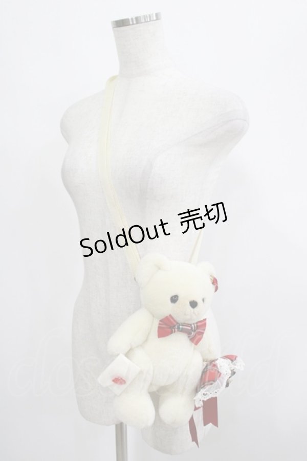 画像1: Angelic Pretty / Chocolate Gift Bearぬいぐるみポーチ  アイボリー H-25-05-20-075-AP-BG-NS-ZH (1)