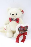 画像2: Angelic Pretty / Chocolate Gift Bearぬいぐるみポーチ  アイボリー H-25-05-20-075-AP-BG-NS-ZH (2)