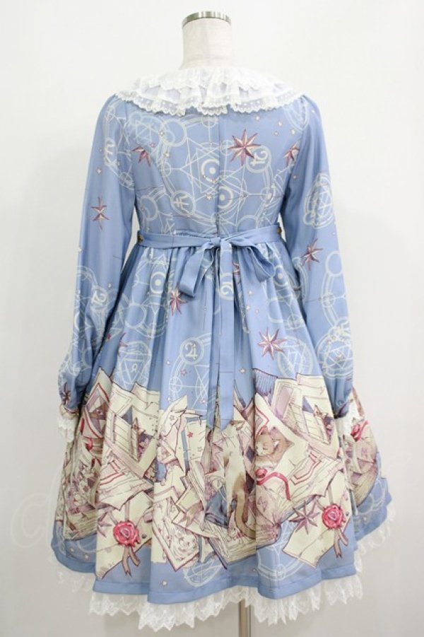 画像3: Dear Celine / Catワンピース S サックス H-25-05-20-003-LO-OP-NS-ZH (3)