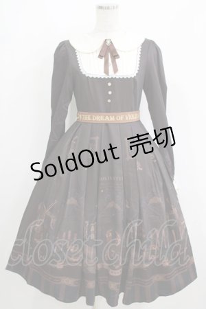 画像: Alice in Wonderland（海外ロリータブランド） / バイオリンワンピース S ブラウン H-25-05-20-004-GO-OP-NS-ZH