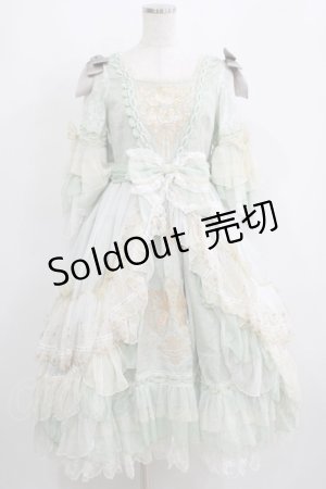 画像: Elpress L（海外ロリータブランド） / Goblin Kingdom~ Embroidered Dress S ミント H-25-05-20-005-EL-OP-NS-ZH
