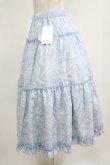 画像2: m petit by misako / NINA'S RVパニエスカート L サックス/アイボリー リバーシブル H-25-05-21-026-LO-SK-NS-ZH (2)