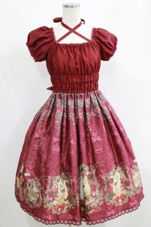 画像: Enchantlic Enchantilly / クイーンキャットワンピース Free ボルドー H-25-05-21-004-LO-OP-NS-ZH