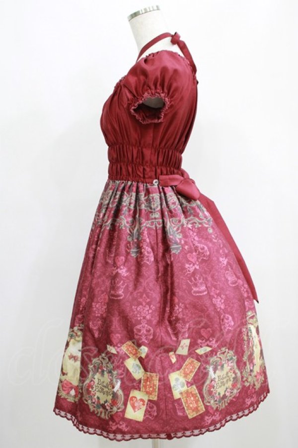 画像2: Enchantlic Enchantilly / クイーンキャットワンピース Free ボルドー H-25-05-21-004-LO-OP-NS-ZH (2)
