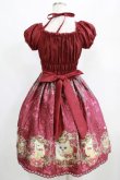 画像3: Enchantlic Enchantilly / クイーンキャットワンピース Free ボルドー H-25-05-21-004-LO-OP-NS-ZH (3)