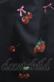 画像4: Ank Rouge / Cherry Berryジャンパースカート M ブラック H-25-05-21-039-CA-OP-NS-ZH (4)