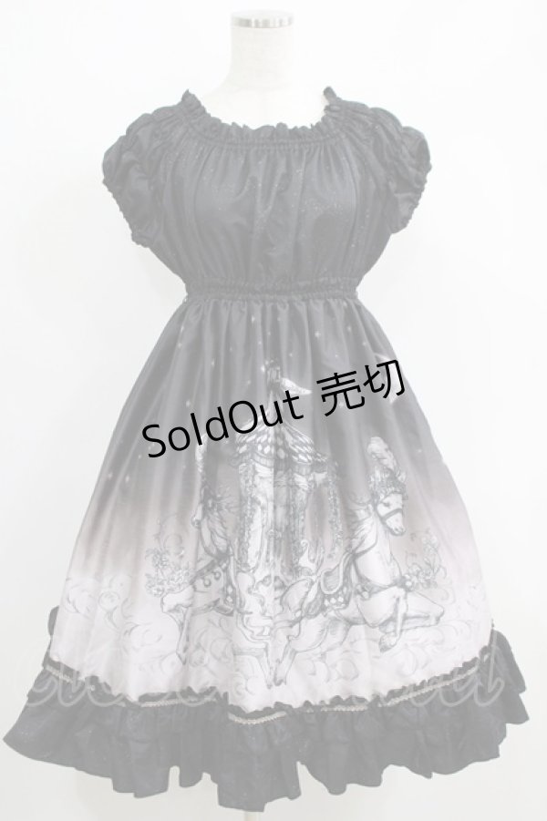 画像1: Enchantlic Enchantilly / Phantom Night Babydollワンピース Free ブラック H-25-05-21-005-LO-OP-NS-ZH (1)