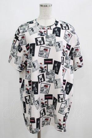 画像: Honey Cinnamon / 総柄Tシャツ Free ピンク H-25-05-21-048-LO-TS-NS-ZH