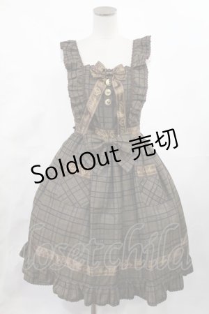 画像: BABY,THE STARS SHINE BRIGHT / Chocolate Checkジャンパースカート FREE ブラック H-25-05-21-1001-BA-OP-YZ-ZH