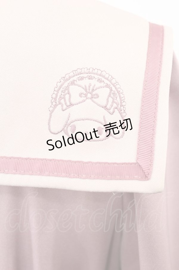 画像3: m petit by misako / サンリオキャラクターズコラボ マイメロディセーラーワンピース M ピンク H-25-05-21-1005-LO-OP-YZ-ZH (3)