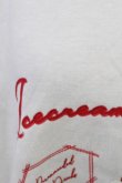 画像3: axes femme / 襟付クリームソーダ柄Tシャツ M アイボリー H-25-05-21-1015-AX-TS-YZ-ZH (3)