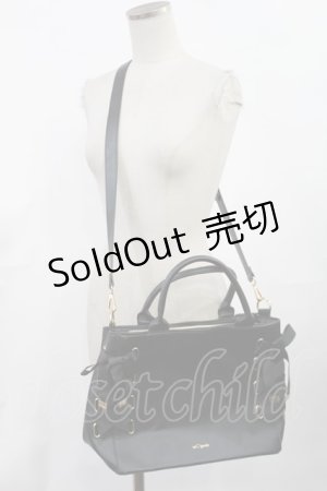 画像: m petit by misako / AMレースアップ2WAY  ブラック H-25-05-21-1021-LO-BG-YZ-ZH