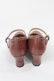 画像3: an another angelus / 細ストラップウイングチップパンプス M/23.5cm PINK BROWN H-25-05-21-1036-CA-SH-NS-ZH (3)