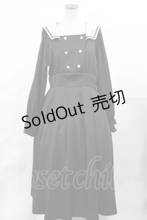 画像: m petit by misako / サンリオキャラクターズコラボ クロミセーラーワンピース L ブラック H-25-05-21-1004-LO-OP-YZ-ZH