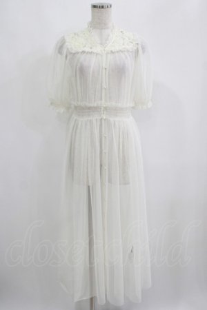 画像: an another angelus / レースヨークチュールガウンワンピース Free OFF WHITE H-25-05-21-052-CA-OP-NS-ZH