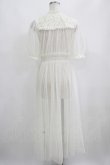 画像3: an another angelus / レースヨークチュールガウンワンピース Free OFF WHITE H-25-05-21-052-CA-OP-NS-ZH (3)