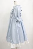 画像2: Maria pipi / SUMMER WATER DRESS Free サックス H-25-05-21-006-EL-OP-NS-ZH (2)