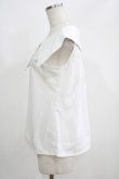 画像2: Fi.n.t / サイドビッグカラーブラウス Free OFF WHITE H-25-05-21-058-CA-BL-NS-ZH (2)