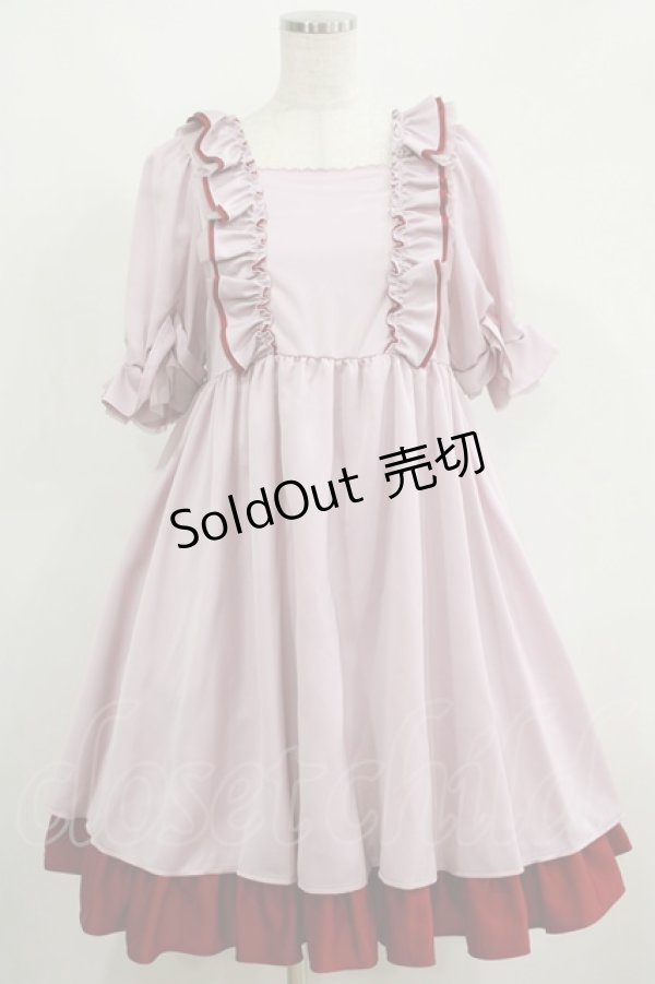 画像1: Maria pipi / SUMMER WATER DRESS Free ピンク H-25-05-21-007-EL-OP-NS-ZH (1)