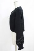 画像2: m petit by misako / リボンニットボレロ L ブラック H-25-05-21-067-LO-TO-NS-ZH (2)