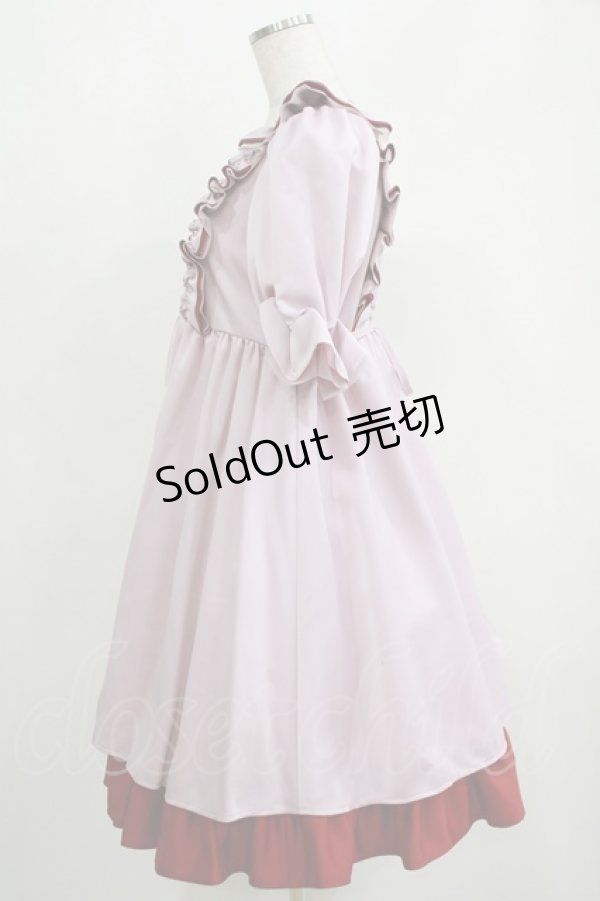 画像2: Maria pipi / SUMMER WATER DRESS Free ピンク H-25-05-21-007-EL-OP-NS-ZH (2)