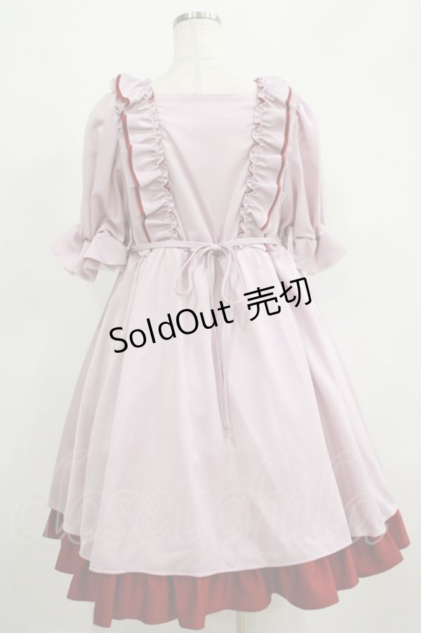 画像3: Maria pipi / SUMMER WATER DRESS Free ピンク H-25-05-21-007-EL-OP-NS-ZH (3)