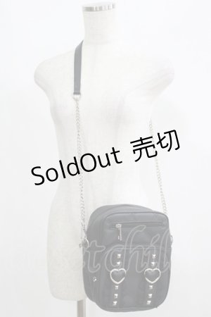 画像: Jamie エーエヌケー / ショルダーバッグ  ブラック H-25-05-21-074-LO-BG-NS-ZH