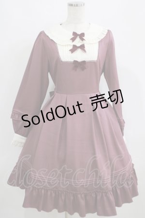 画像: Amavel / スクエアヨークピンタックワンピース Free ピンク H-25-05-21-012-CA-OP-NS-ZH
