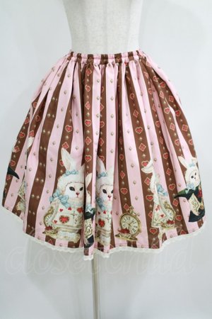 画像: Enchantlic Enchantilly / 不思議の国のQueenCatスカート Free ピンク H-25-05-21-024-LO-SK-NS-ZH