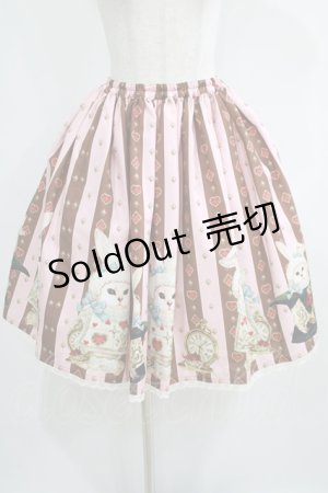 画像: Enchantlic Enchantilly / 不思議の国のQueenCatスカート Free ピンク H-25-05-21-024-LO-SK-NS-ZH