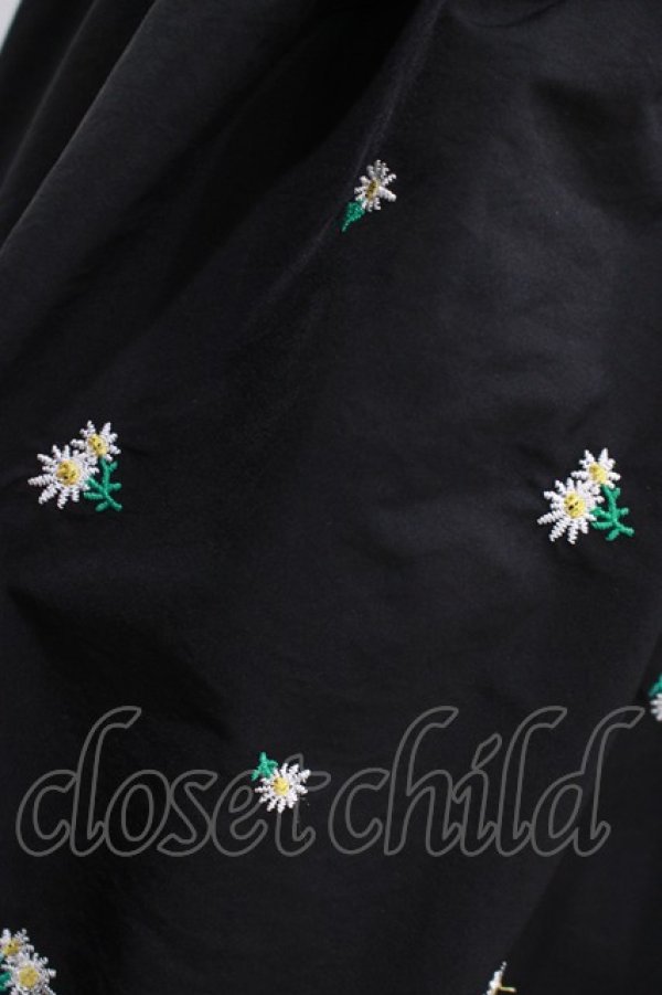 画像4: Candy Stripper / TINY FLOWER MINI ONE-PIECE  ブラック H-25-05-22-026-PU-OP-KB-ZH (4)