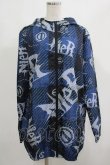 画像1: NieR Clothing / ブルゾンパーカー  青 H-25-05-22-039-PU-TO-KB-ZH (1)