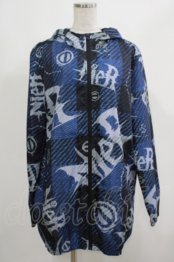 画像1: NieR Clothing / ブルゾンパーカー  青 H-25-05-22-039-PU-TO-KB-ZH (1)