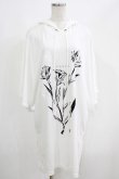 画像1: MiDiom / Regret Print Flare Parka  白 H-25-05-22-042-PU-TO-KB-ZH (1)
