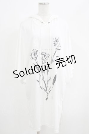 画像: MiDiom / Regret Print Flare Parka  白 H-25-05-22-042-PU-TO-KB-ZH