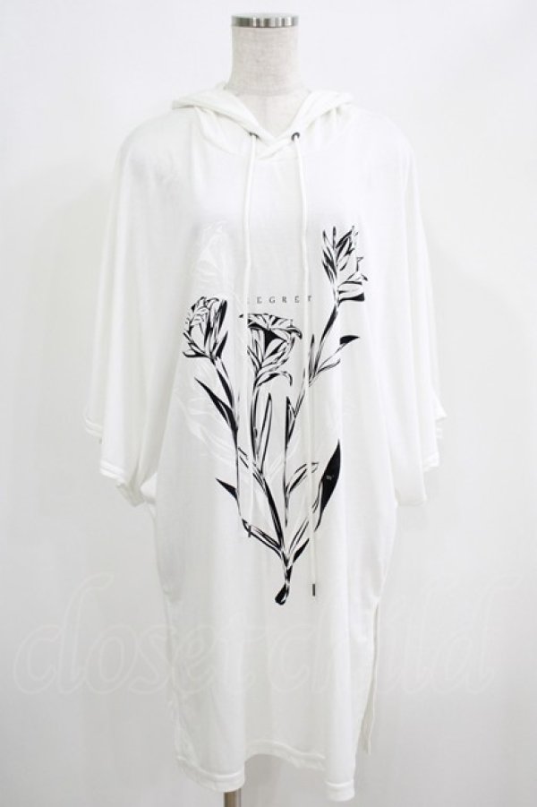 画像1: MiDiom / Regret Print Flare Parka  白 H-25-05-22-042-PU-TO-KB-ZH (1)