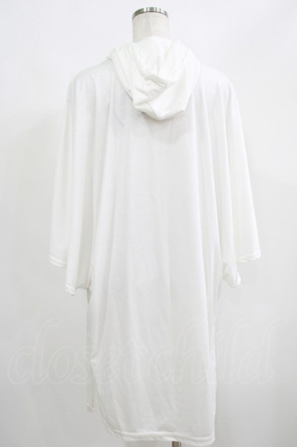 画像3: MiDiom / Regret Print Flare Parka  白 H-25-05-22-042-PU-TO-KB-ZH (3)