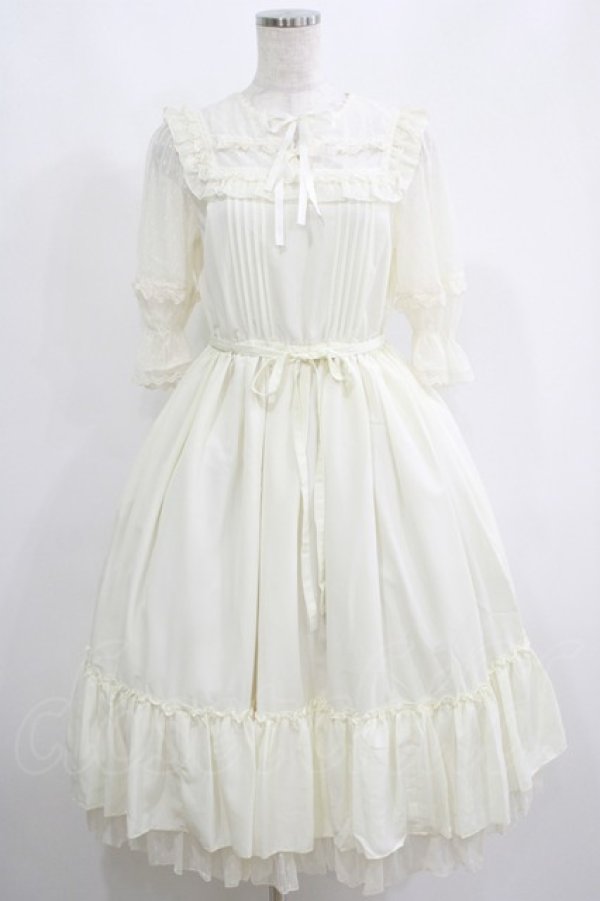 画像1: Melody BasKet / Confiserie dress  アイボリー H-25-05-22-005-LO-OP-KB-ZH (1)