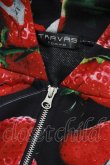 画像5: TRAVAS TOKYO / Tablet berry zip hoodie/総柄いちごプルオーバーパーカー  黒 H-25-05-22-050-PU-TO-KB-ZH (5)