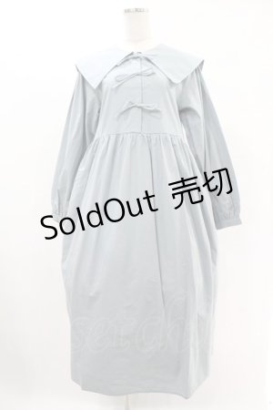 画像: merry jenny / リボンリボンリボンワンピース  ブルー H-25-05-22-1029-LO-OP-KB-ZH
