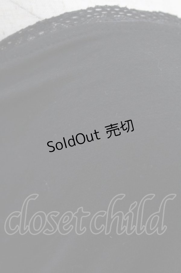 画像3: GLAVIL / クロス刺繍袖付ベアトップ  黒 H-25-05-22-1042-PU-TO-KB-ZH (3)